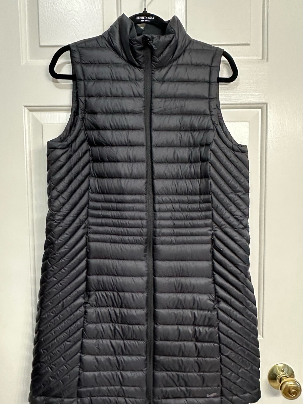 NWT Duluth Trading Co Black Quilted Down Jacket Women’s M